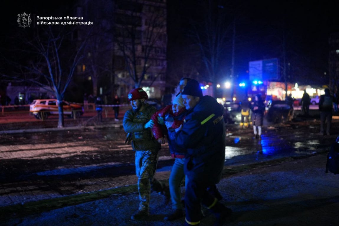 Обстріл Запоріжжя 3 лютого