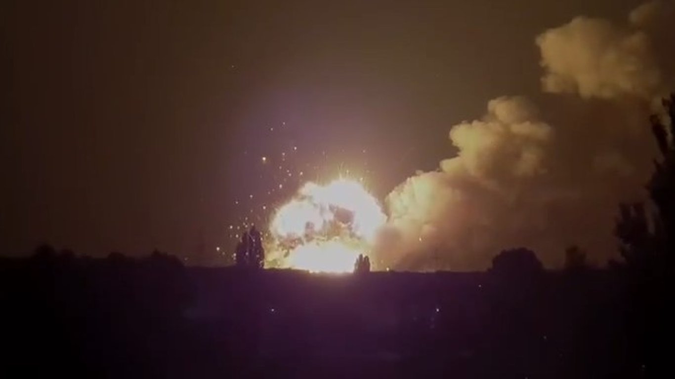 Мощные взрывы в Запорожье 14 сентября