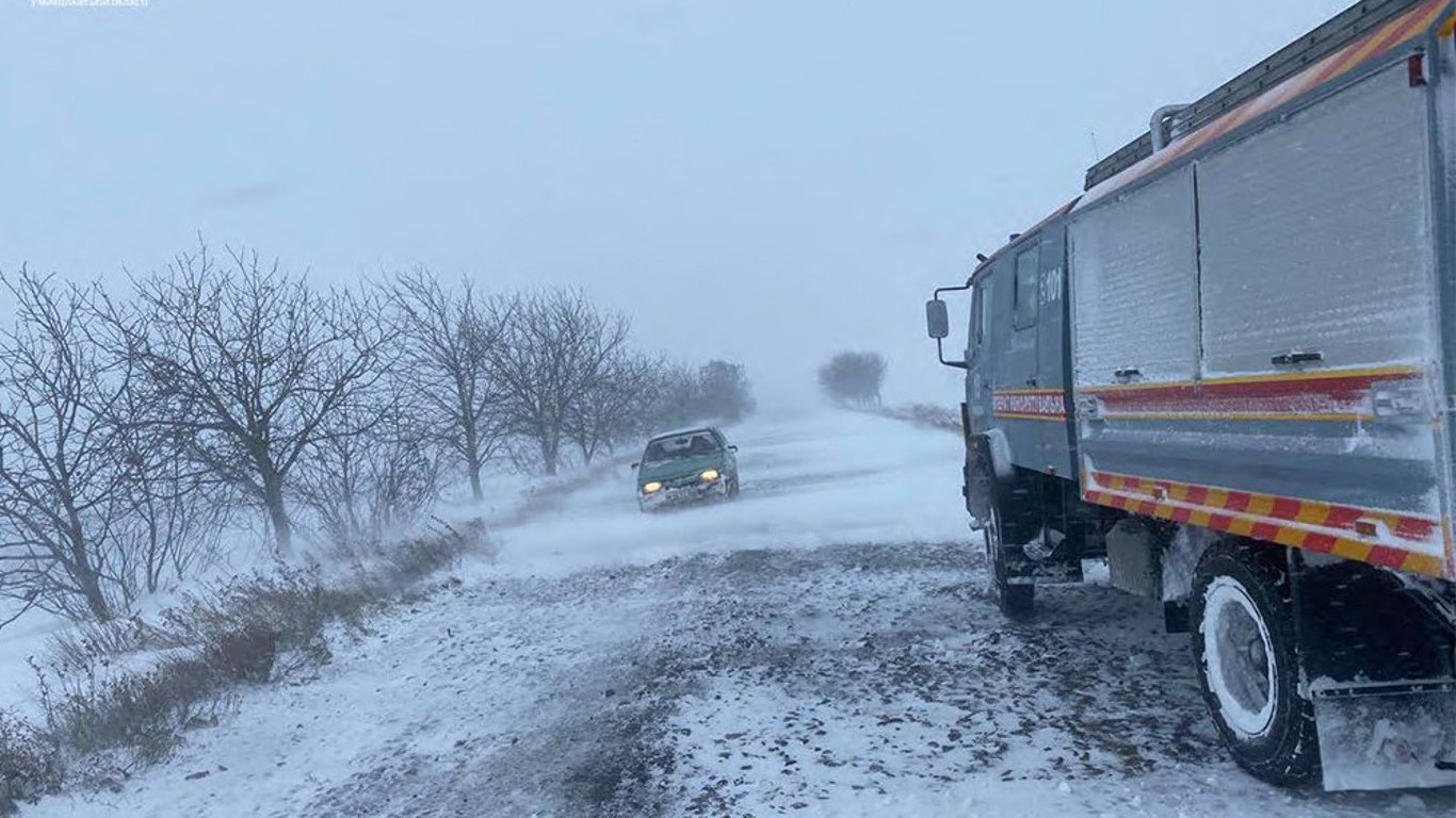 Снегопад в Одесской области — какая сейчас ситуация на границе с Молдовой