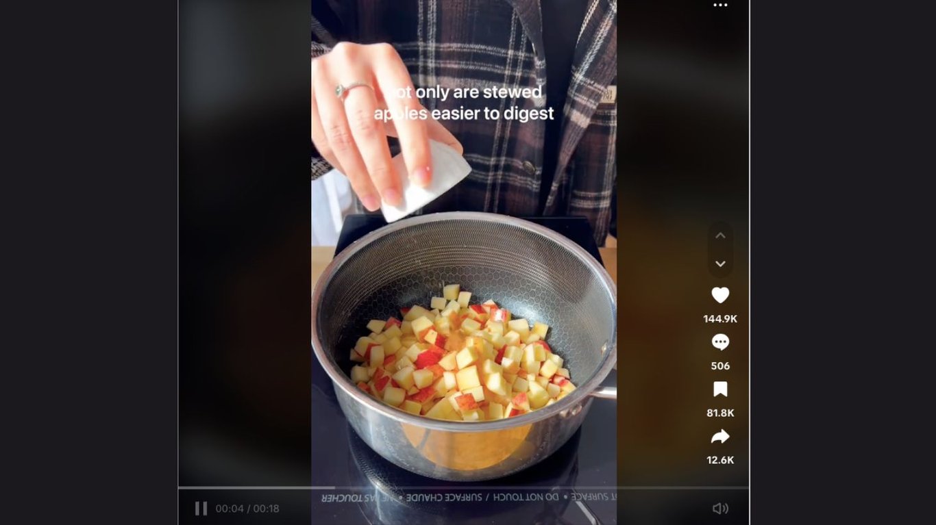 рецепт вівсянки з яблуками 