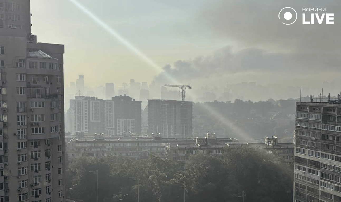 The aftermath of the attack on Kyiv on June 17