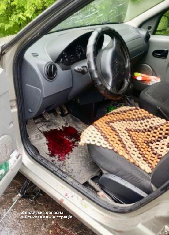 Атака дрона Запоріжжя