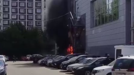 У Москві палає торговий центр: було чутно вибухи - 285x160