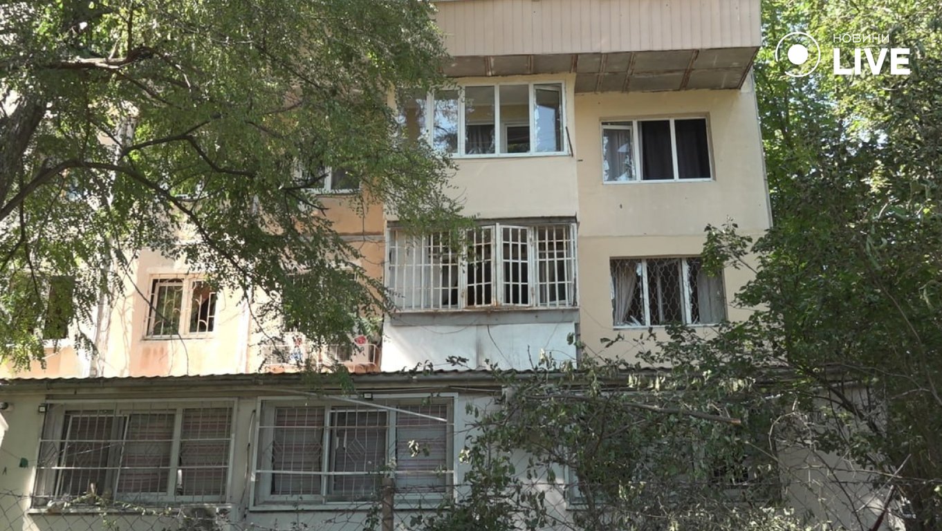 Удар по Одесі 6 липня фото з місця