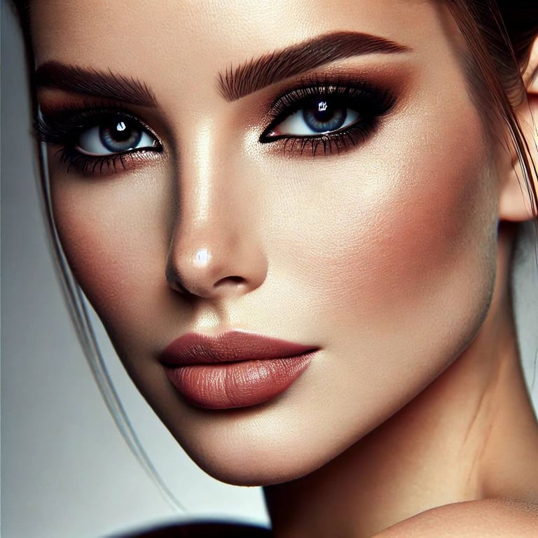 Макіяж за версією Штучного інтелекту