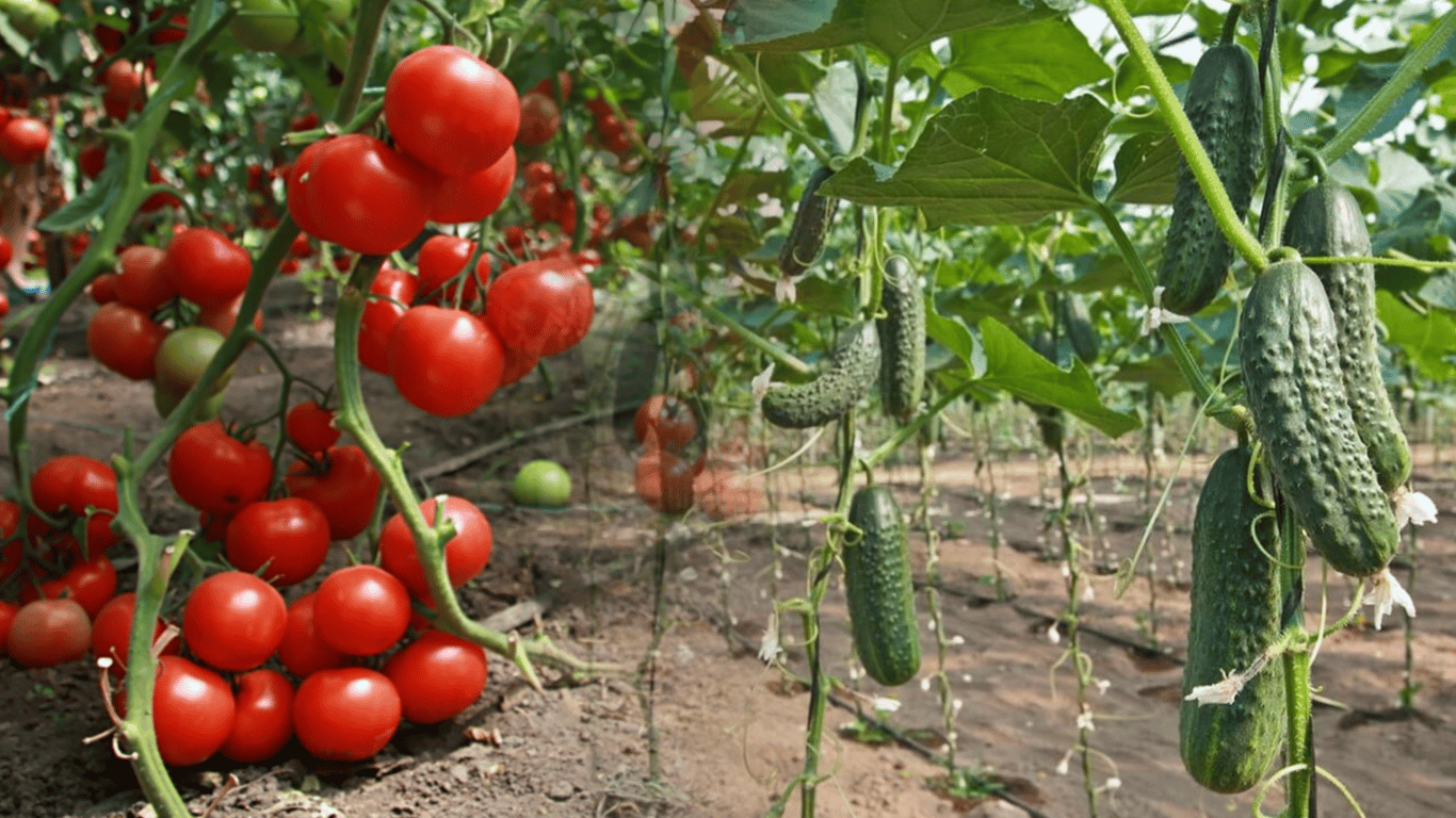 Чому помідори та огірки не можна садити поруч на одній грядці: дві важливі причини