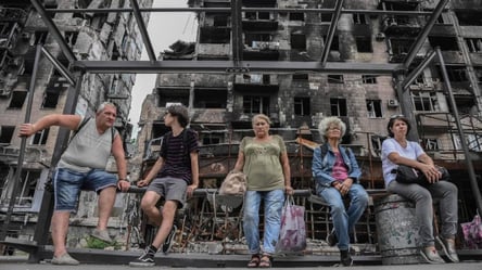 Мариупольские власти показали уничтоженный оккупантами центр города - 285x160