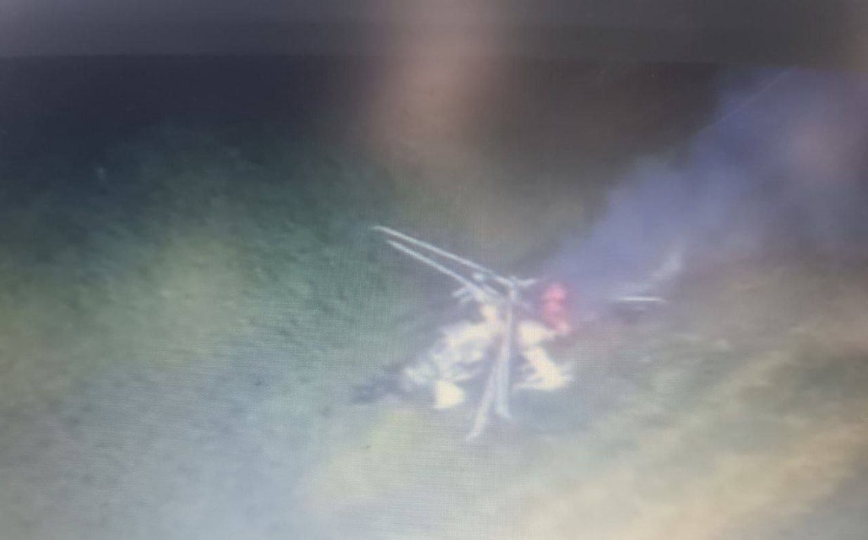 Сбитый российские вертолет