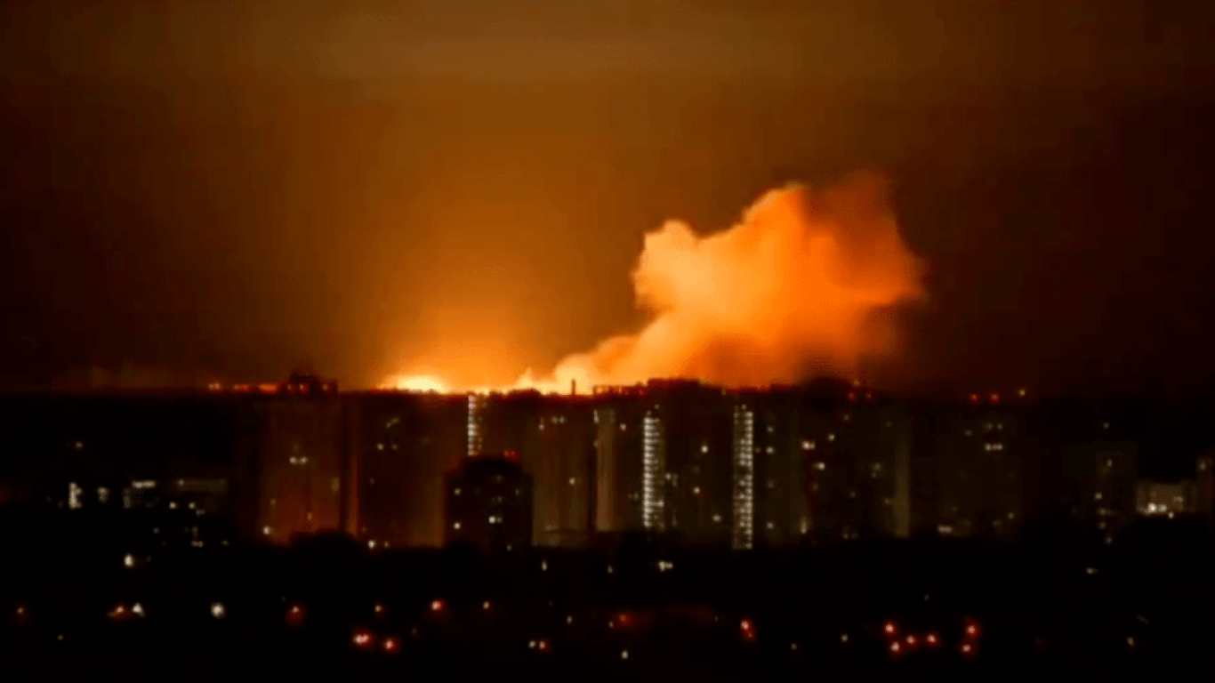 "Шахеды" обстреливают Киевскую область сейчас 30 января — раздаются взрывы