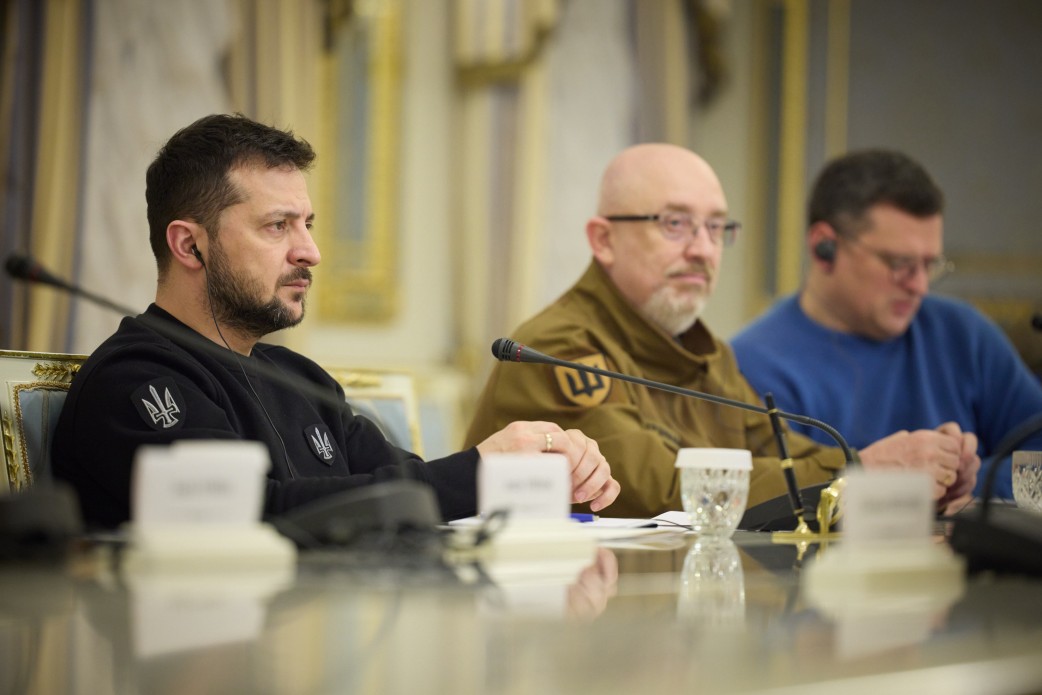 Владимир Зеленский и Алексей Резников. Фото: president.gov.ua