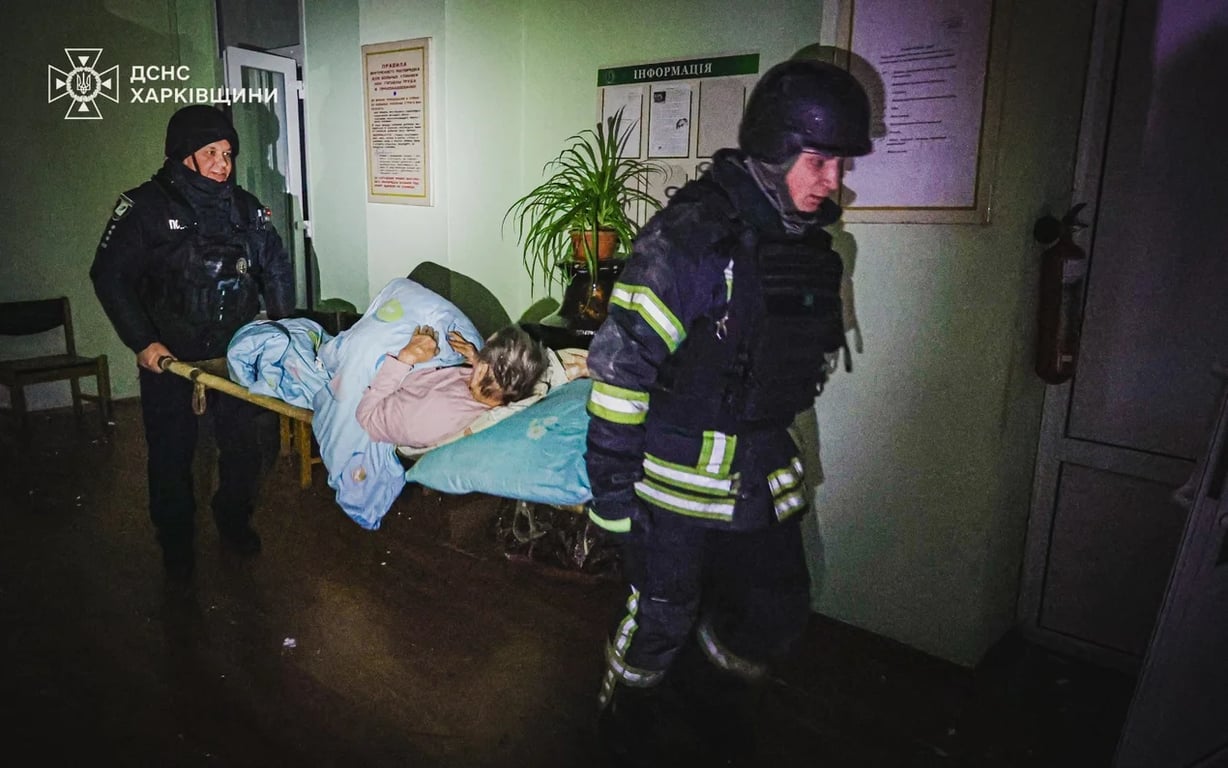 Дронова атака у Харкові: руйнування в трьох районах міста