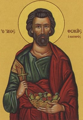 Изображение мученика Фоки