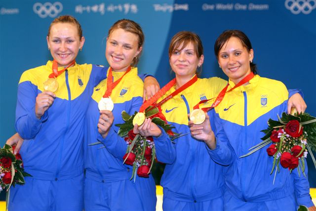 Збірна України з фехтування 2008 року