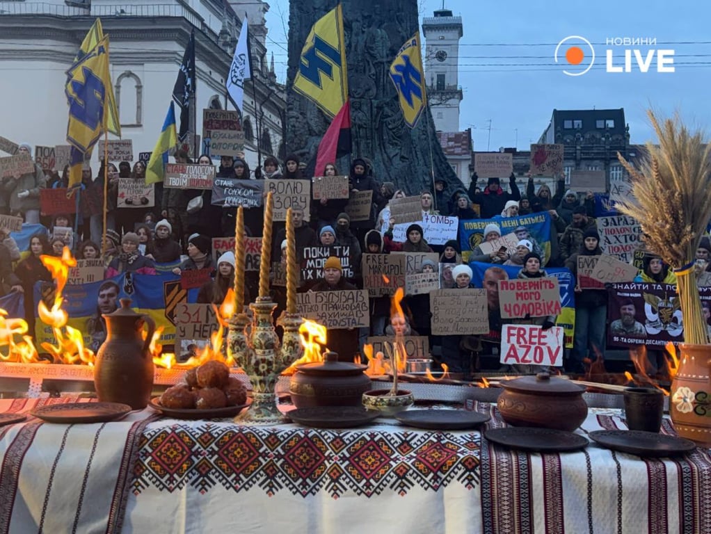 акция в поддержку пленных