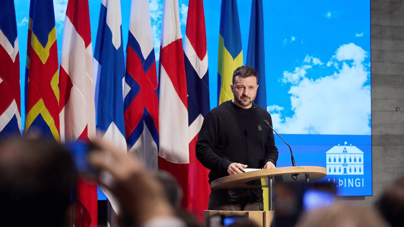 Zelenskyy summed up the results of the Ukraine-Nordic Summit in Iceland