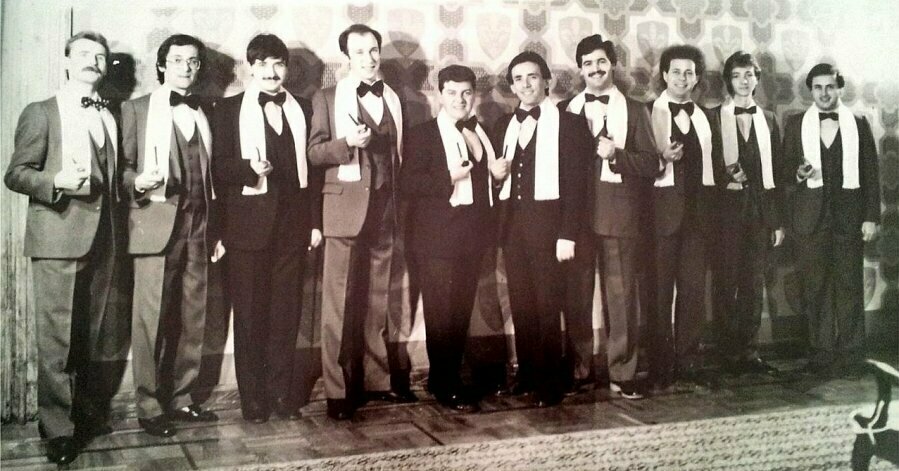 Команда "Одесские джентльмены". Фото: из архивных источников