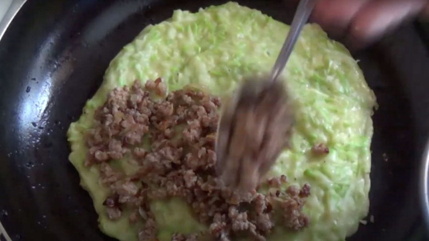 фарш кабачок