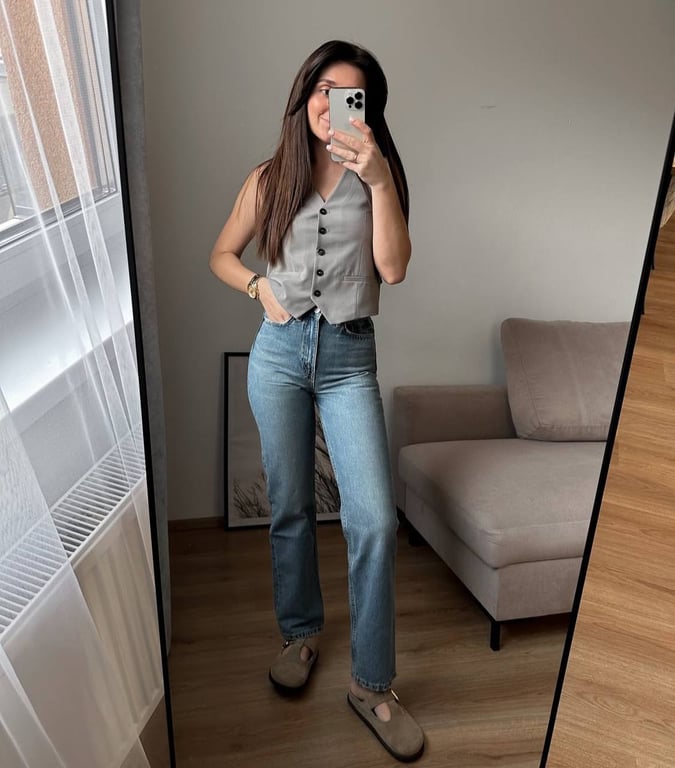 З цими джинсами можна носити будь-що