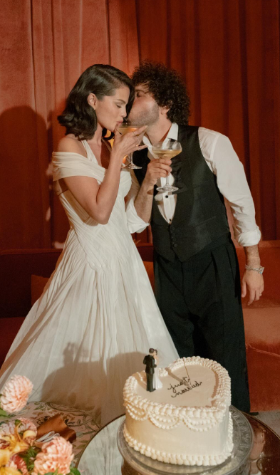 Selena Gomez wedding dress