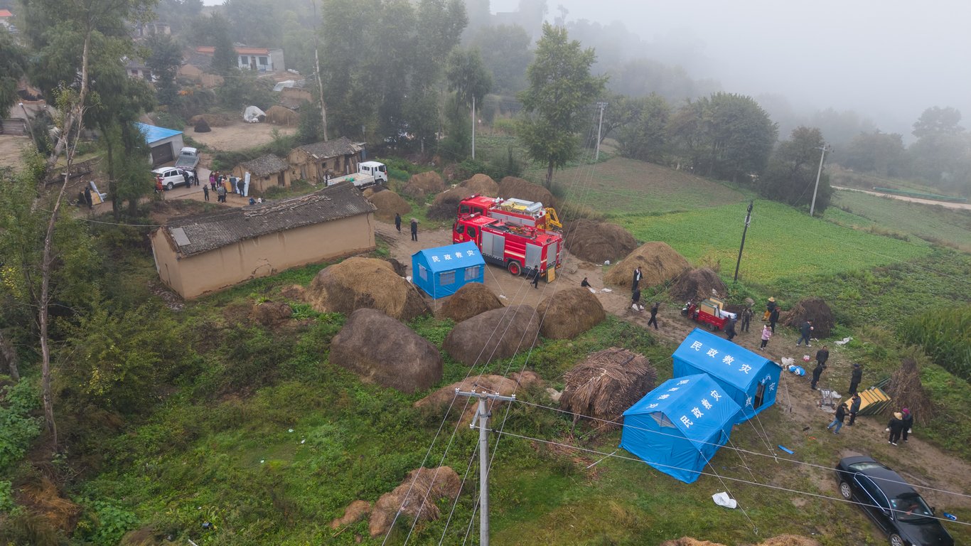 Землетрус у Китаї 27 вересня