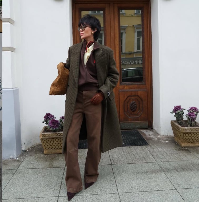 Монохромні образи зараз в тренді