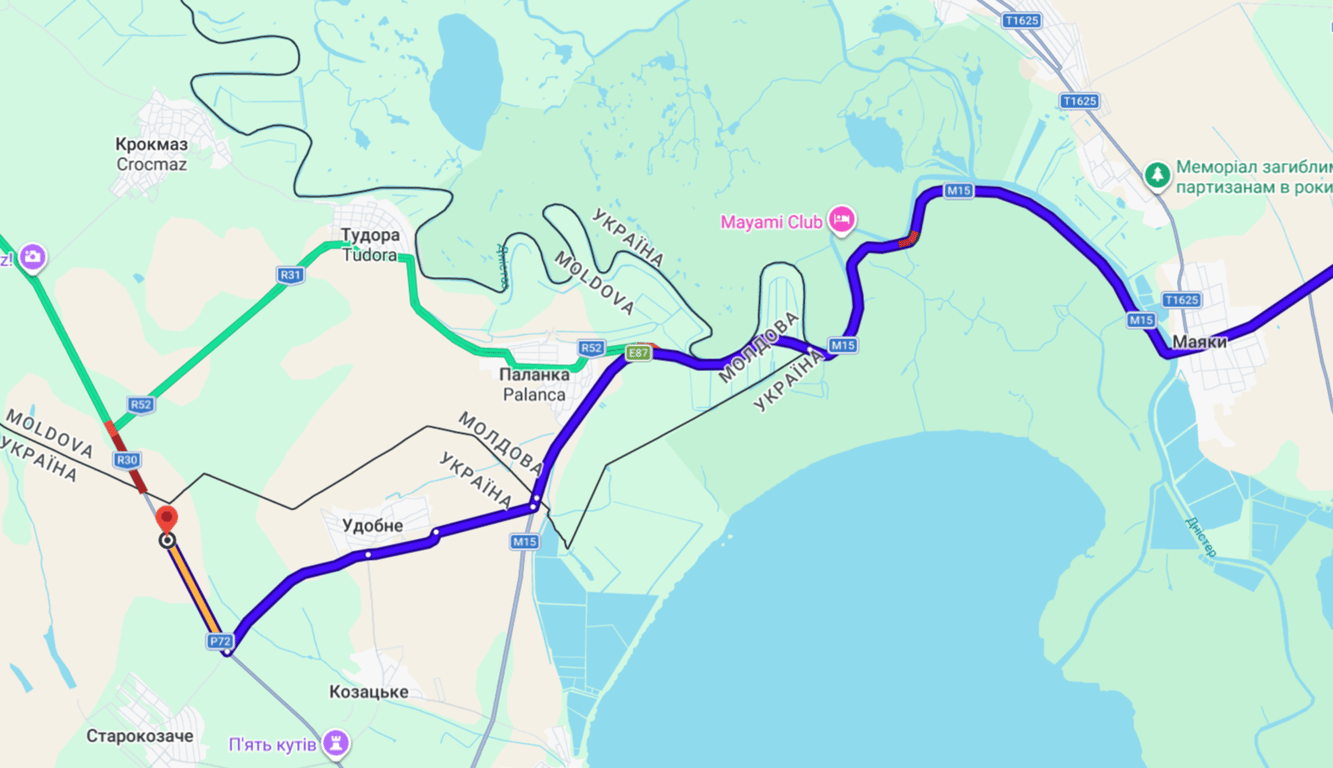 На Одещині у бік кордону з Молдовою спостерігаються затори - фото 2