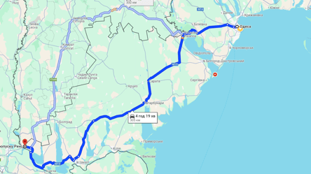 Виїзд за кордон — на трасі Одеса-Рені ускладнений проїзд - 285x160