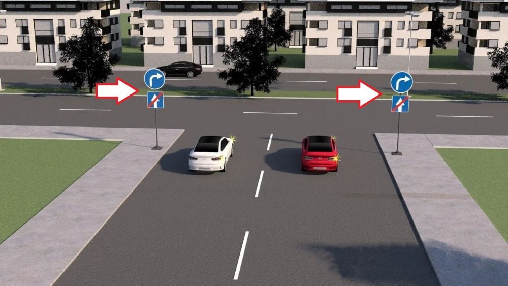 Чверть водіїв помиляються — чи дозволено водію білого авто повернути праворуч - фото 2