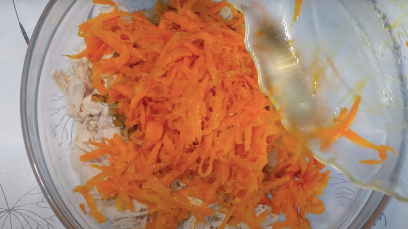 рецепт салату у формі змії