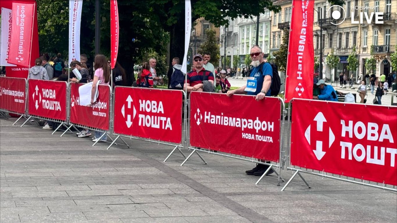 Нова пошта напівмарафон у Львові 5 травня