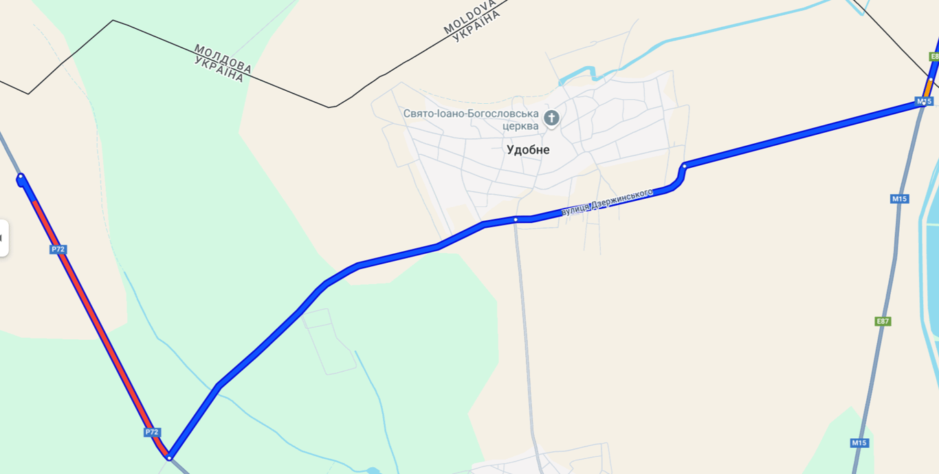 В Маяках затори, а на кордоні фіксують черги — траса Одеса-Рені - фото 1