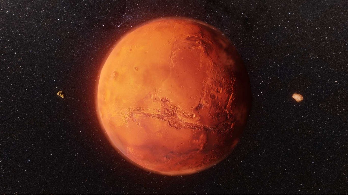 Как выглядит гигантский лабиринт на Марсе — ученые показали впечатляющее видео