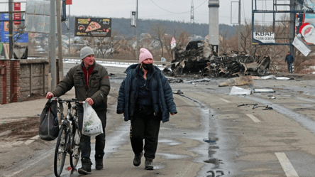 Звірства росіян у Бучі — слідство встановило одного з причетних до розстрілу жінки - 285x160