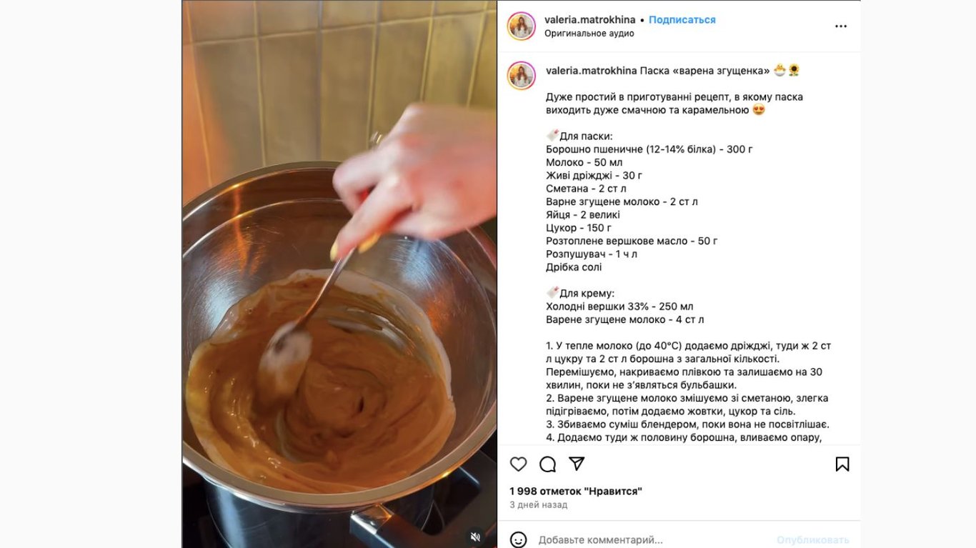 трендова волохата паска з волоссям янгола від переможниці МастерШеф