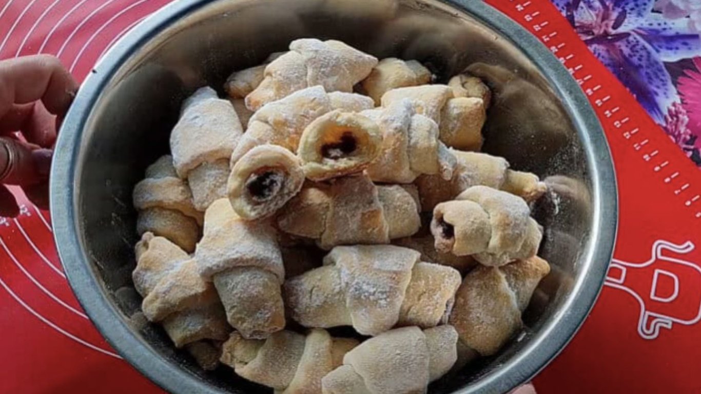 домашні рогалики, які ніколи не черствіють