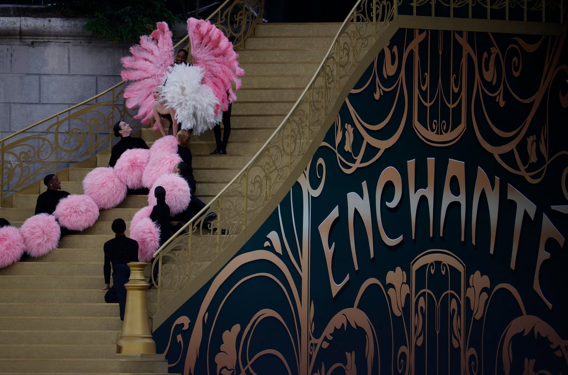 Певица Леди Гага на открытии Летних Олимпийских Игр-2024