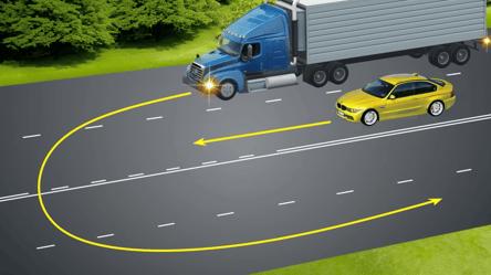 Хитрий тест ПДР — чи може вантажівка виконати розворот - 285x160