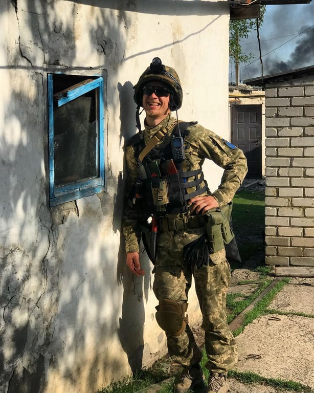 Александр (Терен) Будько на фронте