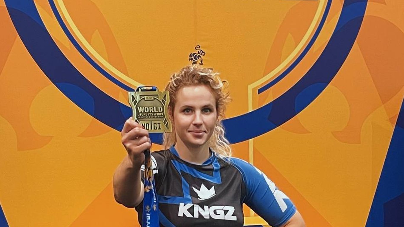 Украинка Колесник выиграла бронзу Чемпионата мира по джиу-джитсу в Лас-Вегасе