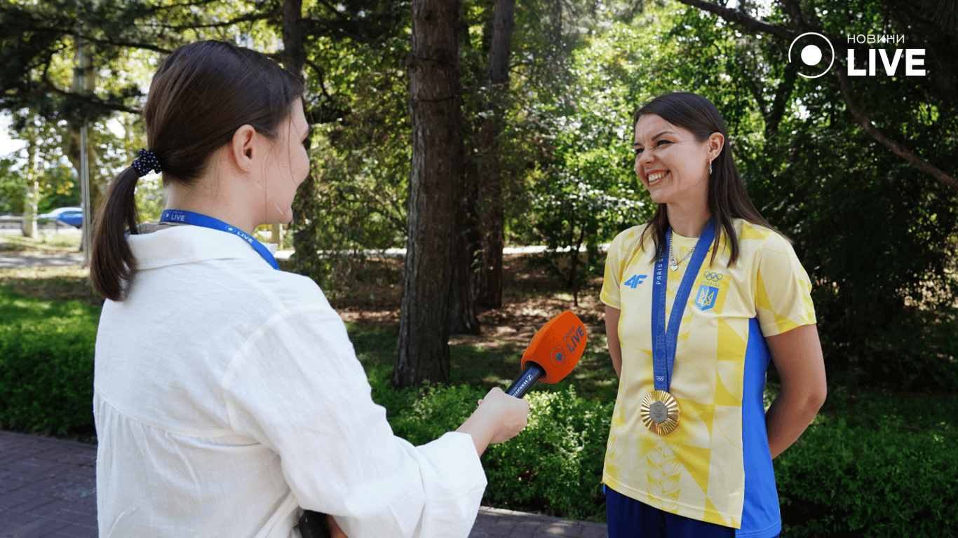 Олимпийская чемпионка о важности говорить об Украине. Фото: Новости.