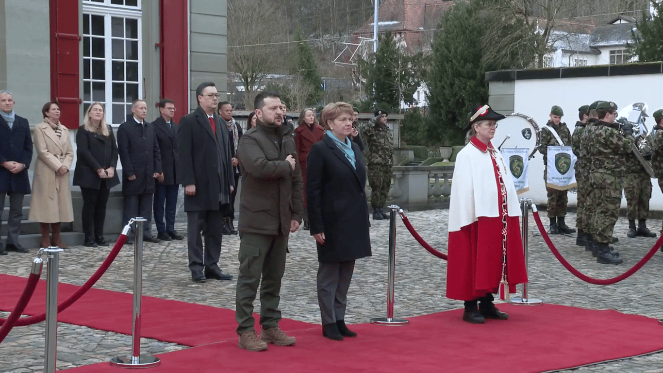 Володимир Зеленський 15 січня прибув в Давос