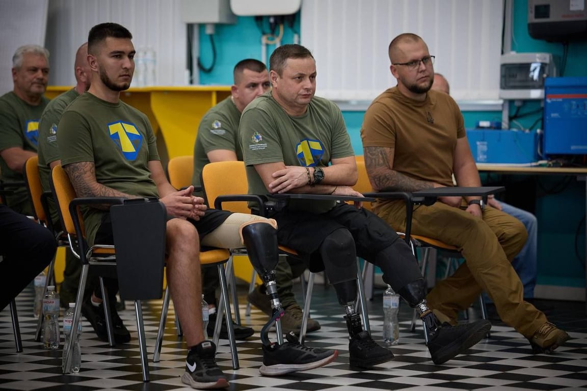 Ветераны встретились с Зеленским