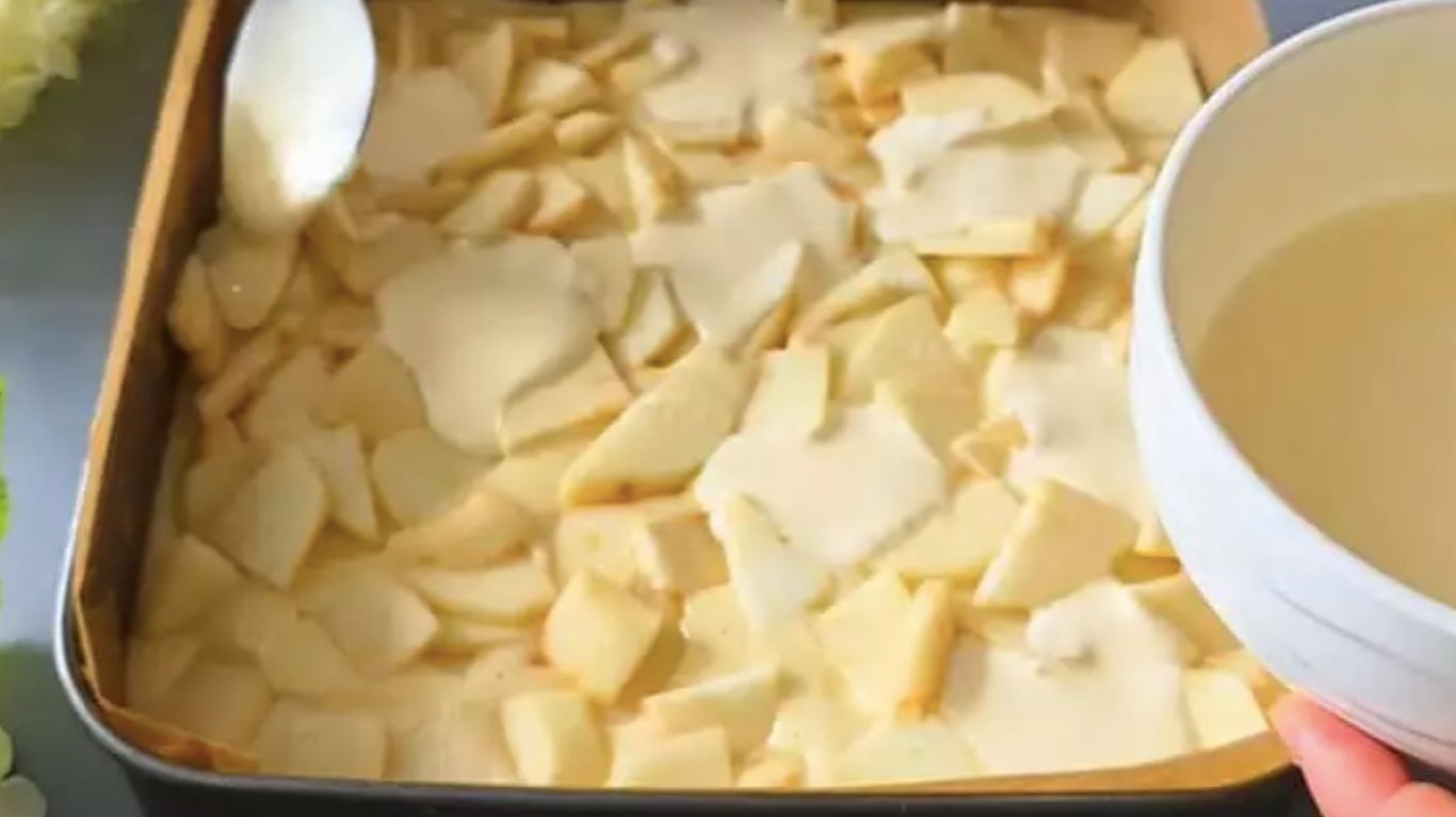 рецепт пирога з яблуками