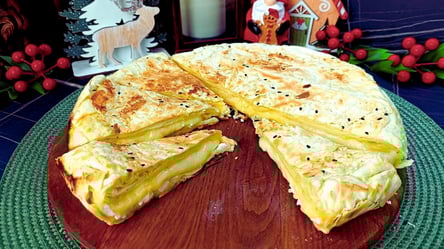 Сырный пирог из теста фило — выручает, когда выключают свет - 285x160