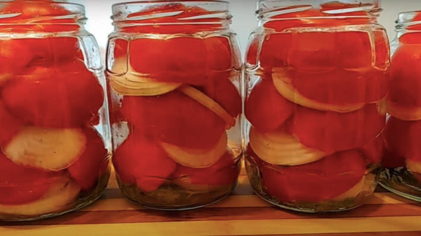 помидоры на зиму со специями