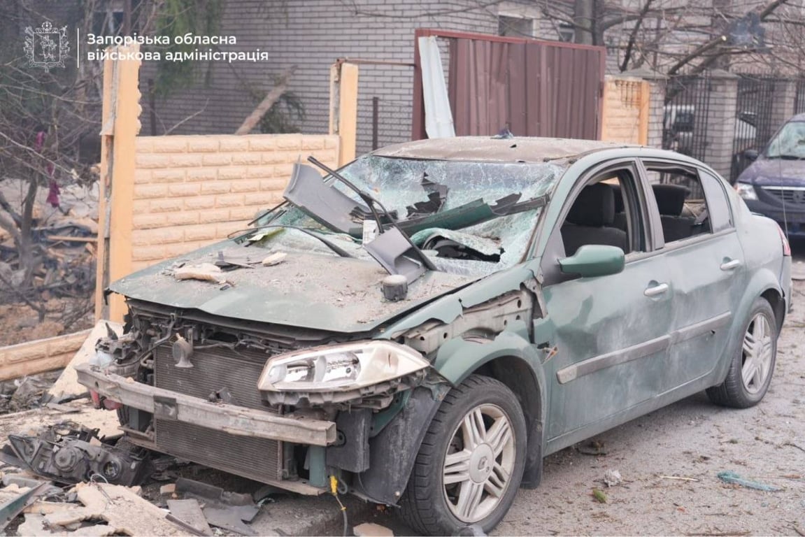 Росія вбила дроном сім'ю в Запоріжжі