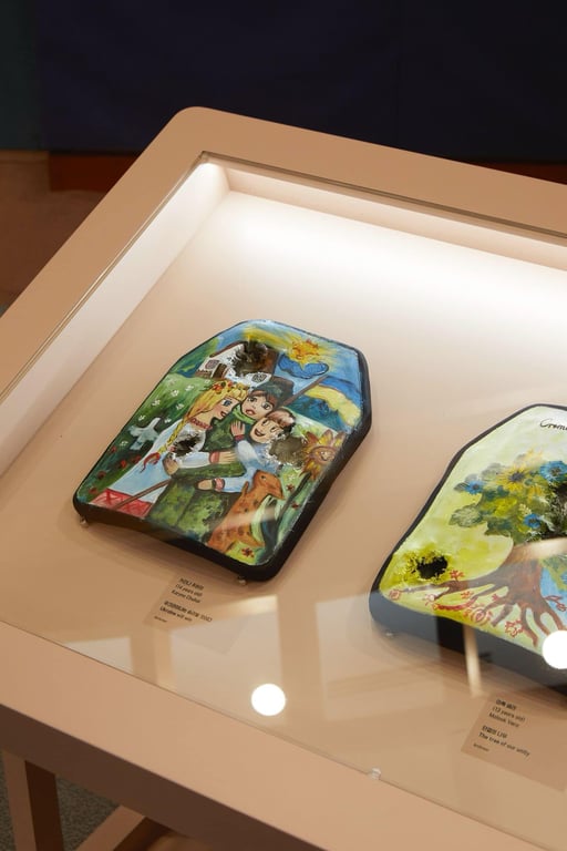 Виставка малюнків дітей з України у Сеулі