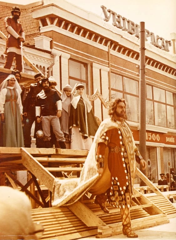 Первое празднование Дня Киева в старых снимках