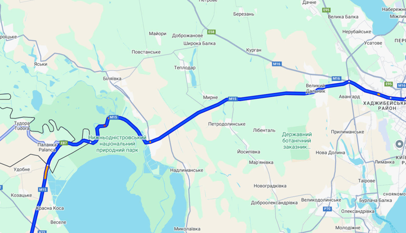 Затори на трасі Одеса-Рені — на кордоні з Молдовою довгі черги - фото 1