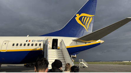 Пасажири Ryanair незабаром зможуть безкоштовно брати на борт більше речей - 290x166